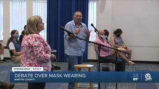 Mask mandate up for debate in Martin County