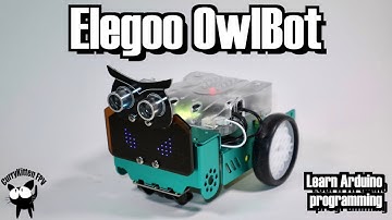 Elegoo OwlBot kit.  Another way to learn Arduino programming.  Supplied by Elegoo
