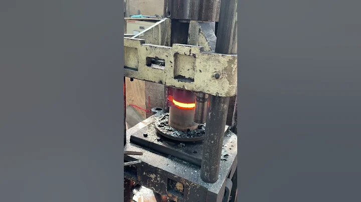 Inside the forging factory Forging of billets using stamping equipment #forging #machine #blacksmith