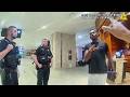 Airport Restaurant Dine & Dash Ends in Arrest After Man Refuses to Pay Bill | Bodycam
