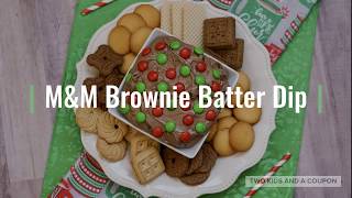 M&m brownie dip recipe