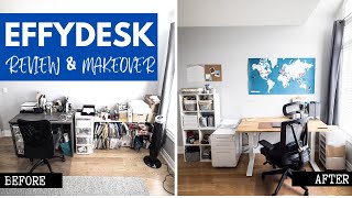EFFYDESK TerraDesk, ModernCabinet and AeryChair Review | Wife's Office Makeover