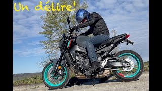 (Essai) Yamaha Mt 09 en version A2! Le top pour débuter?