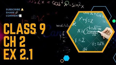 Maths world by rida |  Class 9 | Chapter 2 | Exercise 2.1 Q4,Q5,Q6|