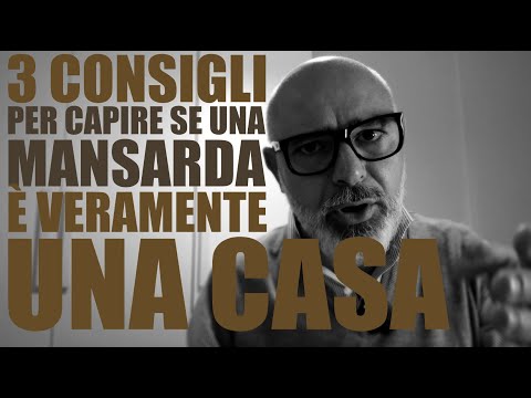 Video: Casa con mansarda: tipologie, vantaggi, progetti