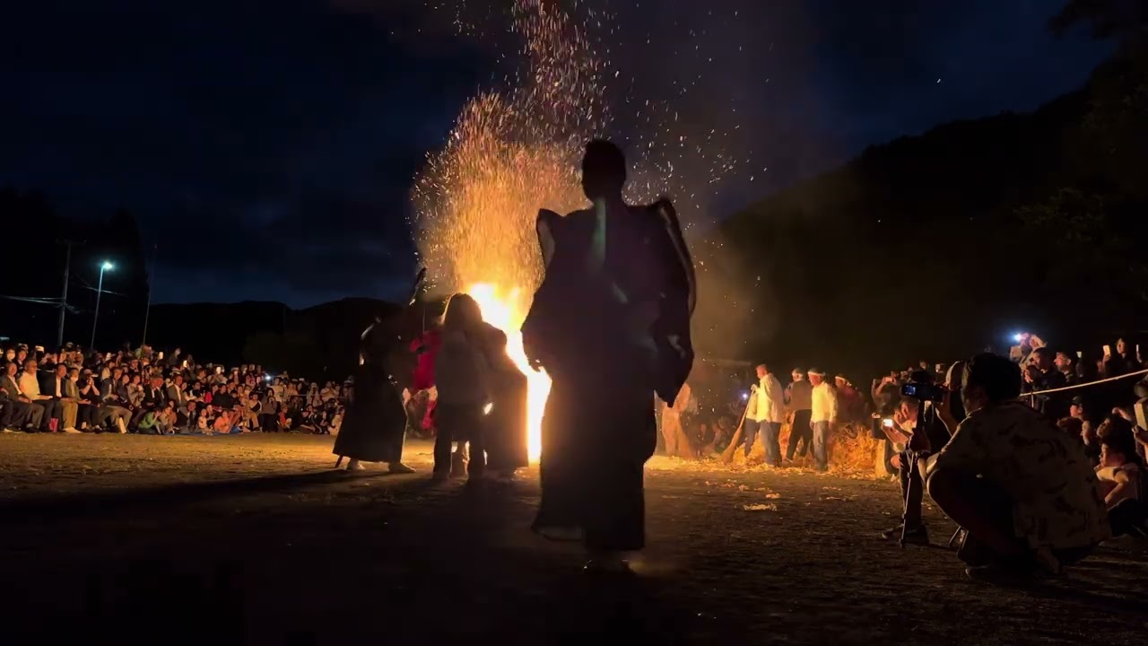 2024 古平町琴平神社大例祭　浜町火渡り