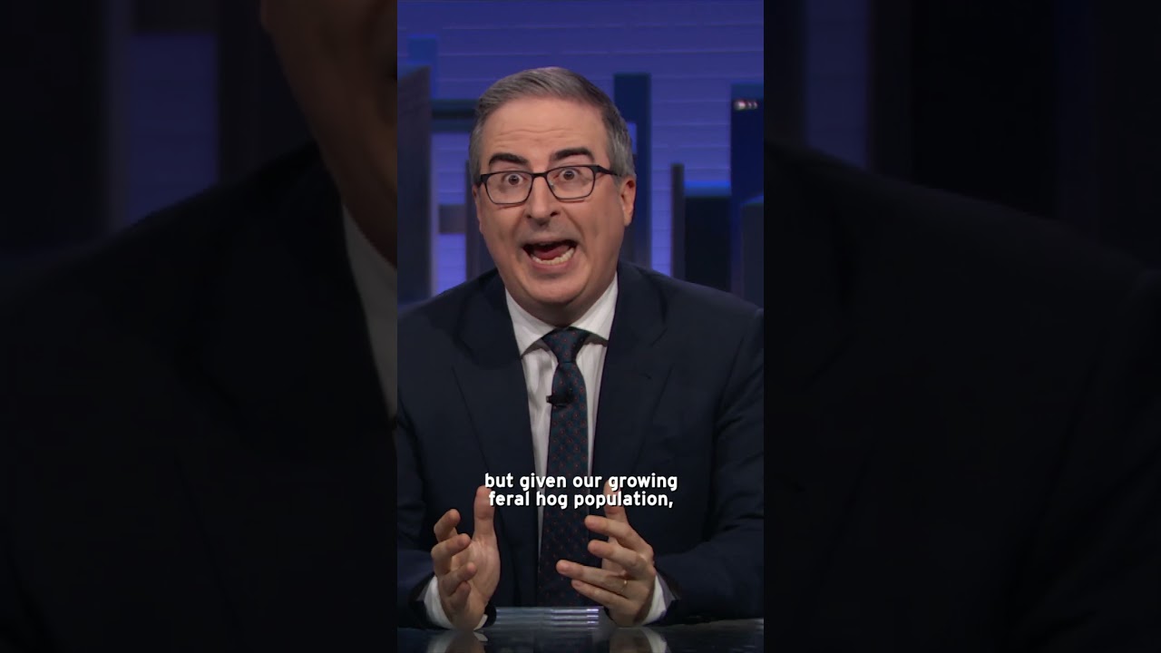 Feral Hogs & Disease Outbreaks #lastweektonight