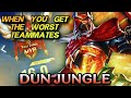 When you get the Best Teammates | Dun The Strongest Tank Jungle RN | Honor of Kings HoK