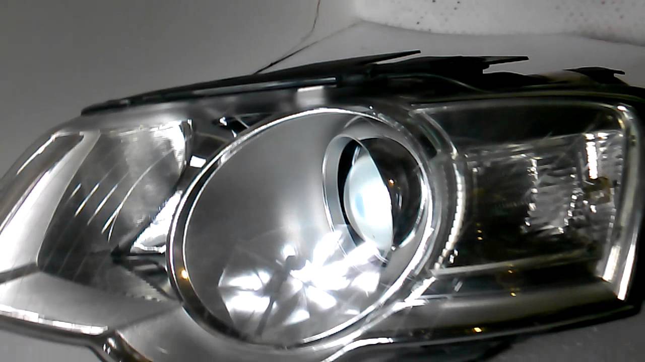VW Passat B6 lampa przód YouTube