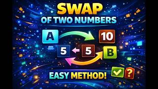 Swap Numbers In Seconds Without Temp Variables