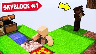 MİNECRAFT ama SKYBLOCK   Minecraft