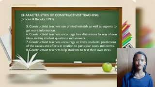 CONSTRUCTIVIST THEORY IN TEACHING MATHEMATICS IN PRIMARY GRADES | MATH 101