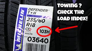 SUV tires | If you are gonna tow: use the proper load index!!