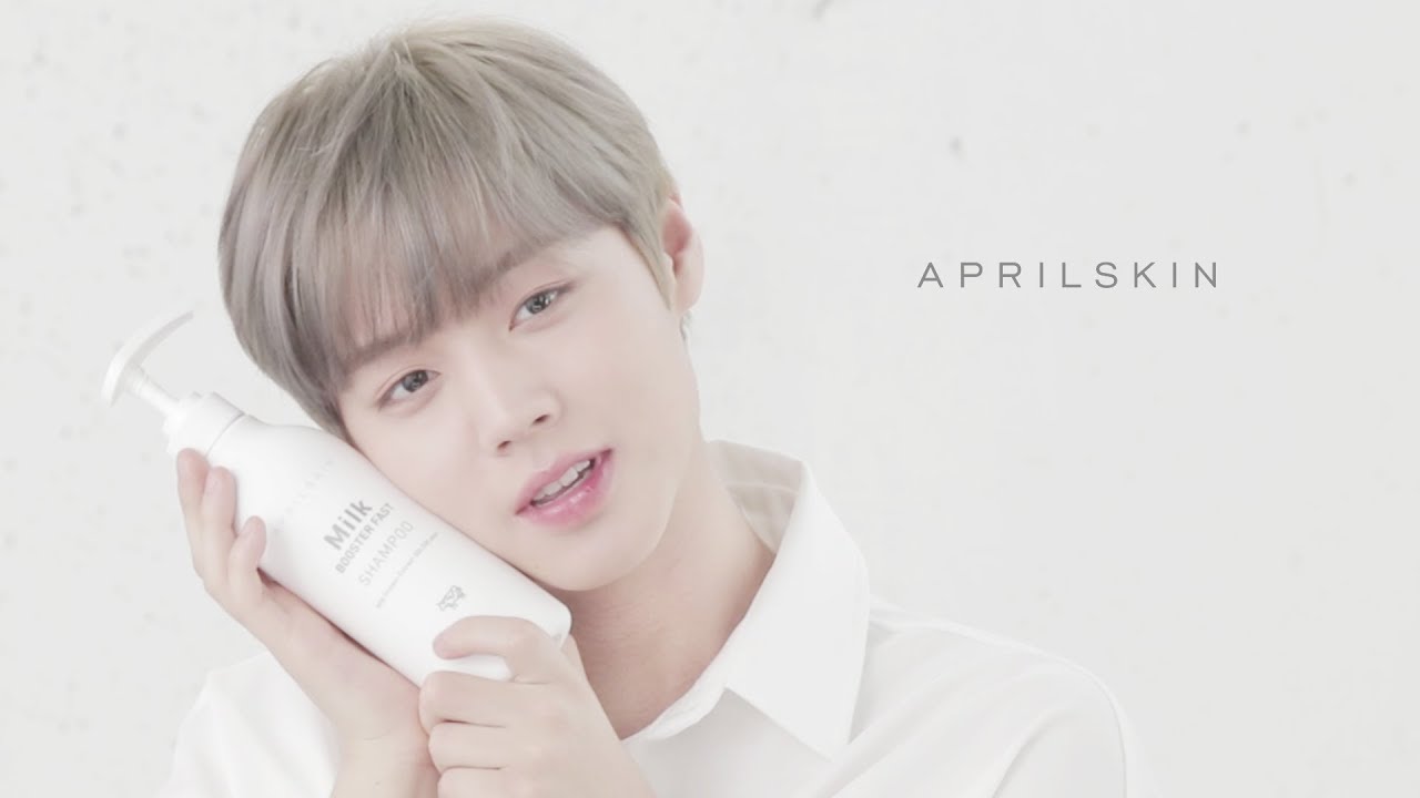 APRILSKIN × WANNA ONE パク・ジフン コラボポスター 専用箱 Wanna One
