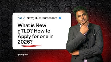 What is New gTLD? How to Apply for Generic Top Level Domain ? #ICANN #NewgTLD #domainnames