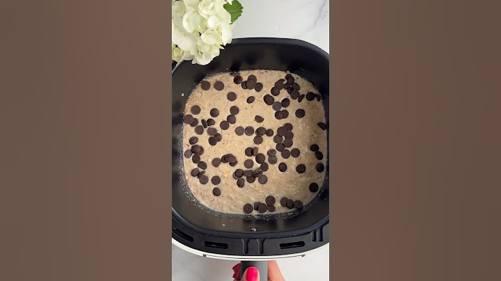 Did you know you can make Air Fryer Baked Oatmeal? #oatmeal #oats #airfryer