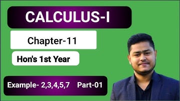 Honours 1st year | Calculus-I | Chapter-11 | Part-01 | প্রতিস্থাপন পদ্ধতি (Method Of Substitution)