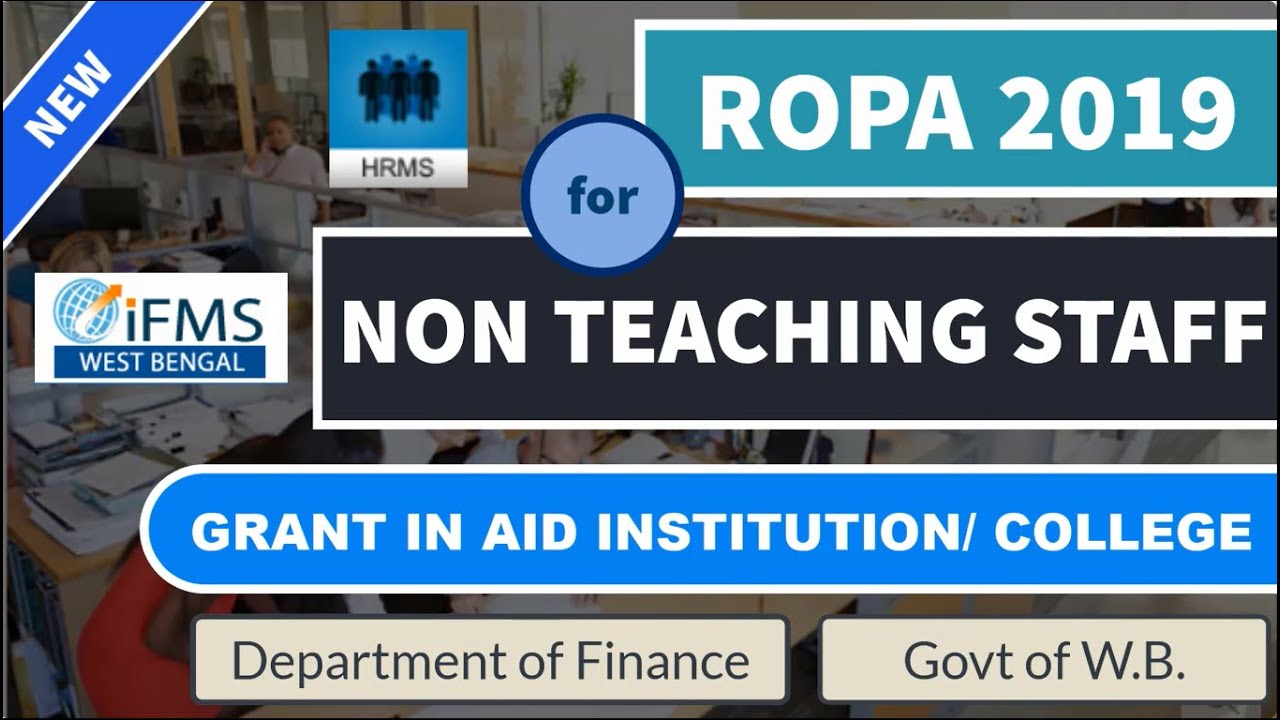 Ropa 2019 For Non Teaching Staff Of Grant In Aid Institution College Youtube