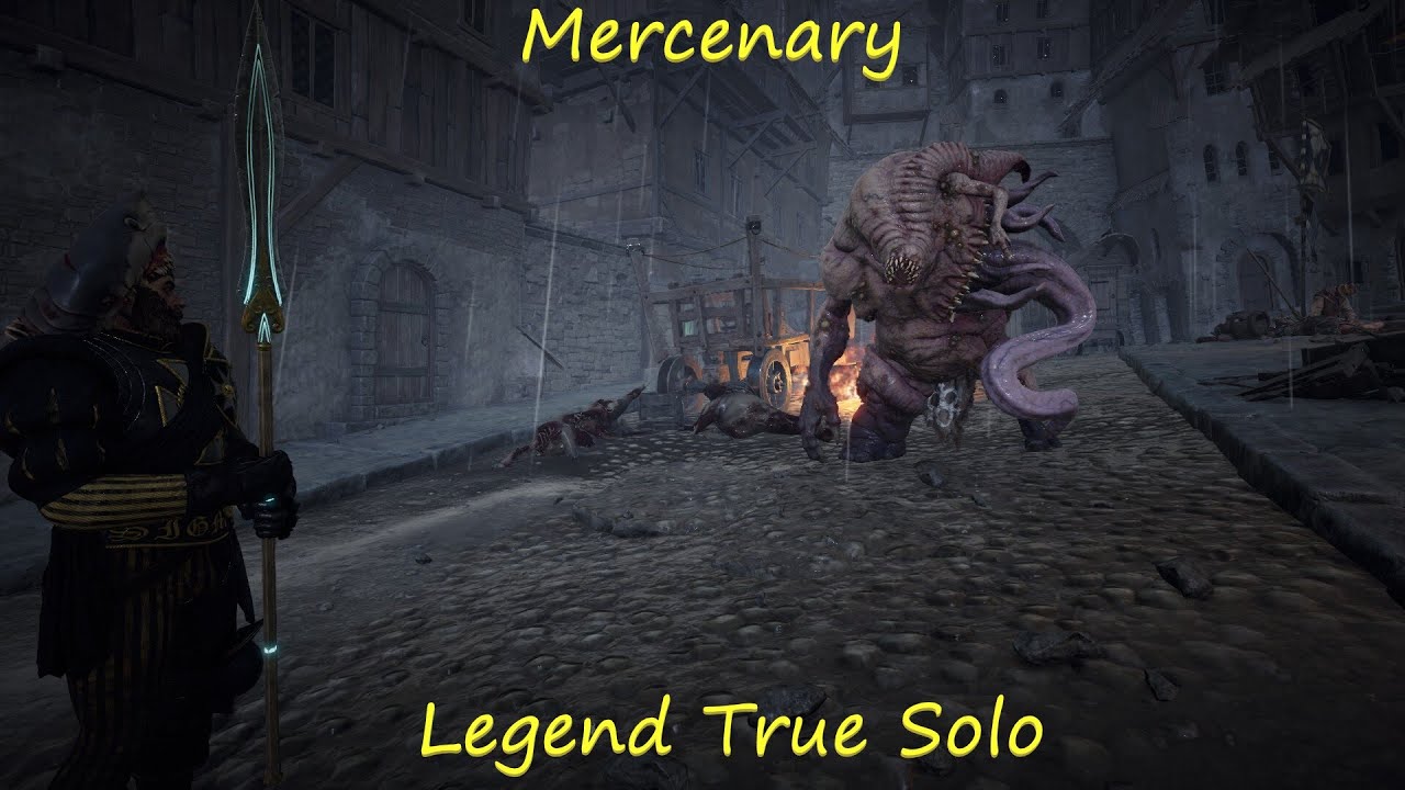 Screaming Bell Mercenary Legend True solo Spear/Javelin
