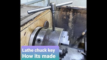 lathe chuck key ;  how it