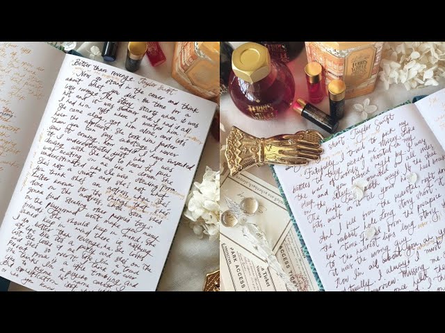 the* best pens for journalling + how I improved my handwriting & cursive //  stationery tea talk ☕️ 