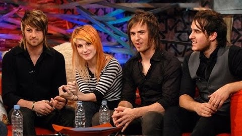 PARAMORE OLD INTERVIEW ON FUSE TV - THE SAUCE - NEW YORK - 13-06-2007