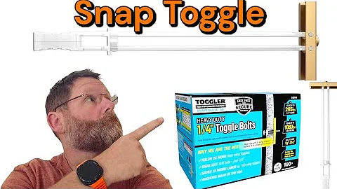 How To Install  SNAP Toggle Bolts