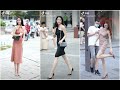 Tik Tok / Douyin Beautiful Chinese Beijing girl, street fashion