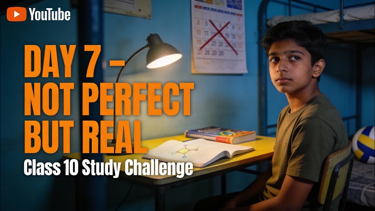 Day 7 of Studying for Class 10 — What I Actually Did Today - YouTube
