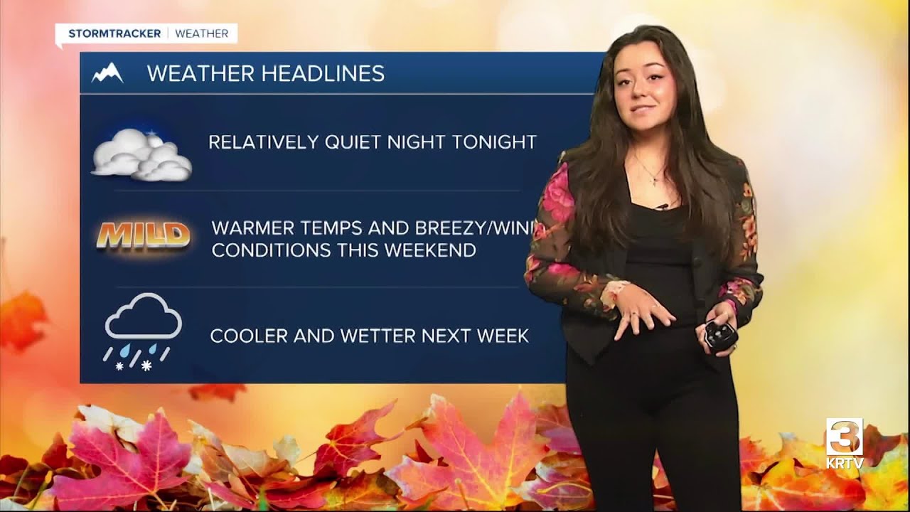 Warmer weekend, cooler next week - YouTube