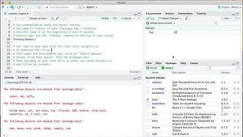 Getting started with RStudio