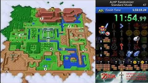 ALttP Randomizer - Spring Tournament Round 4 Race vs. Sycomosh