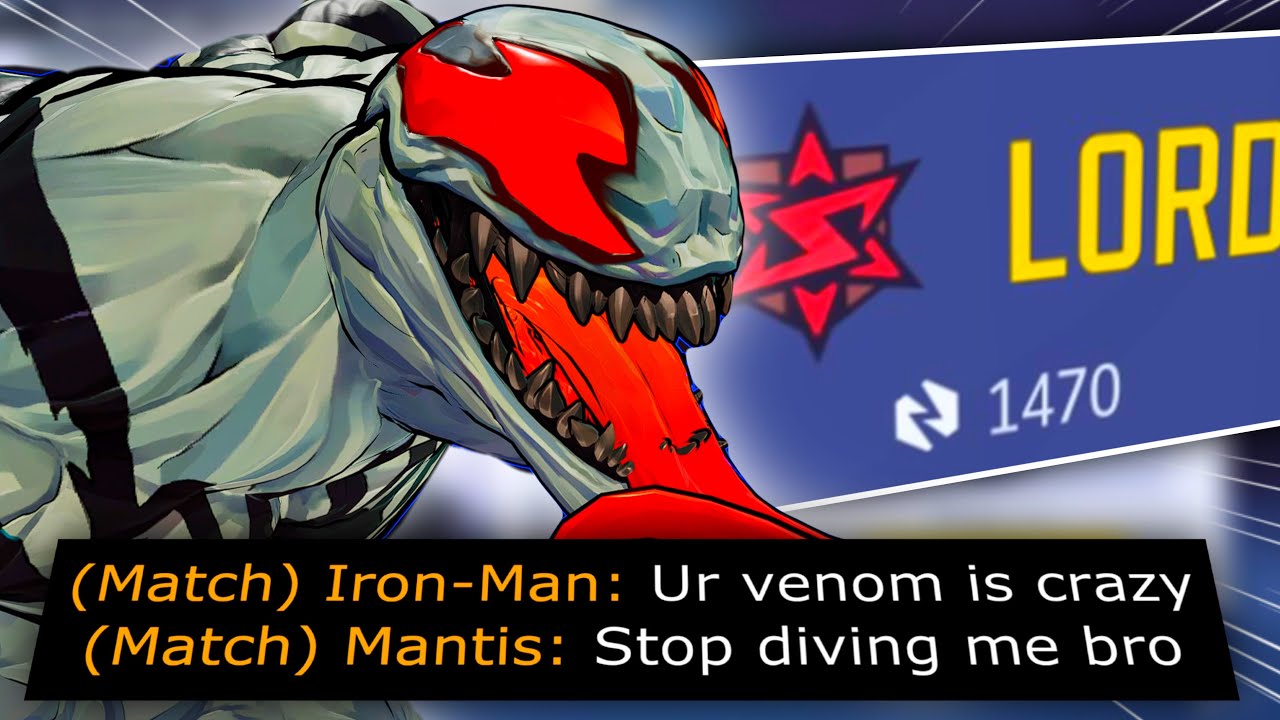 Venom Lord Rivals What a Lord Venom on Console Looks Like (Marvel Rivals Ranked) - YouTube
