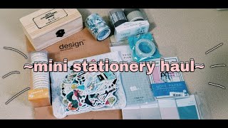 ~first mini stationery haul~ | ASMR No music screenshot 3