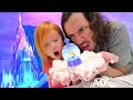 FROZEN 2 how to make SNOW!! Adley finds hidden Disney Princess Elsa, Anna, and Olaf in her new toys!