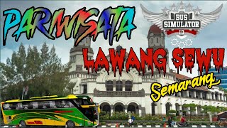 PARIWISATA PURWOKERTO - SEMARANG part- 1 ‼️BUSSID UPDATE 3.7 BUS SIMULATOR INDONESIA MOD GAMEPLAY screenshot 5