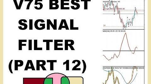 volatility 75 index BEST sniper SIGNAL FILTER (Part 12)