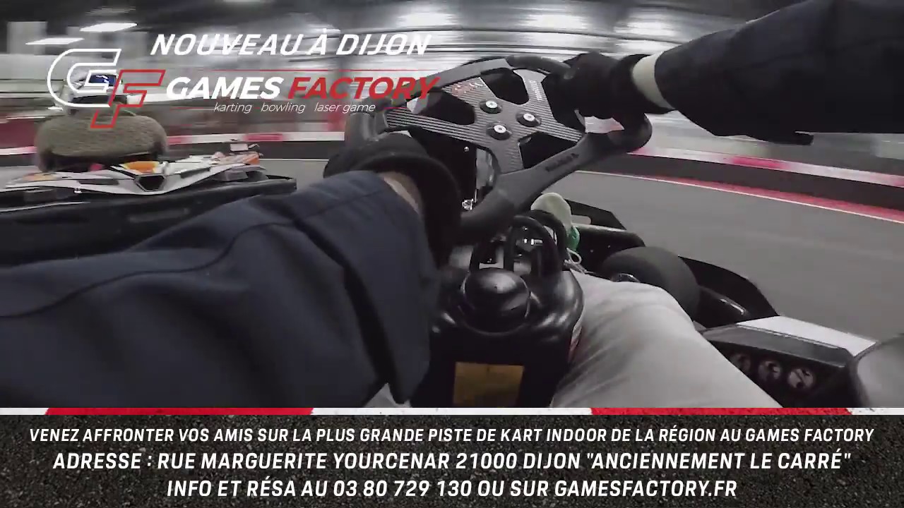Le karting chez Games Factory