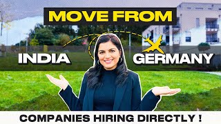 Get A Job In Germany Directly From India Companies Hiring Indians In Germany Move To Germany