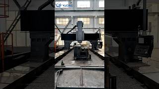 YJCNC HUGE 5 Axis Gantry CNC Machine | DMK6235 High Precision Face Milling#gantrymachiningcenter
