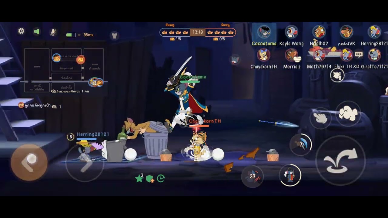 Tom and Jerry Chase. 5v5 Memory 2