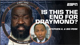 Kendrick Perkins & Stephen A. WONDER if this is the end for Draymond Green 👀 | First Take