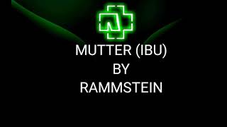 Rammstein - Mutter (Lirik   Terjemahan) Bahasa Indonesia