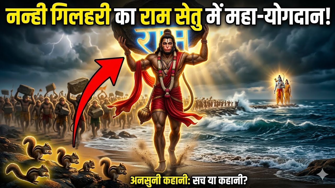 Hanuman Leads Vanara Sena to Build Ram Setu | Ramayan Story