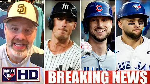 MLB NOW | TOP 3 landing spots for Kyle Tucker, Bo Bichette & Bellinger: Dodgers, Blue Jays, Yankees