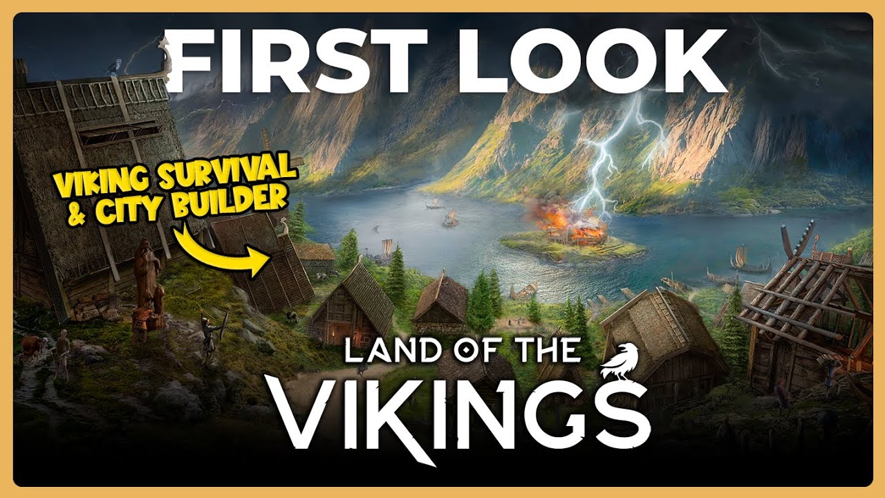 Viking Survival and City Builder - Land of the Vikings - First Look ...