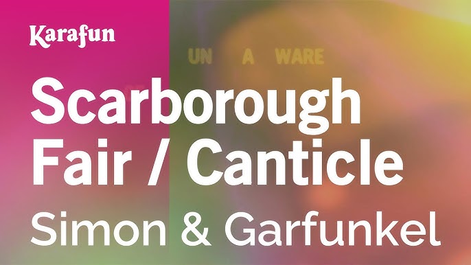 Scarborough Fair Karaoke Sarah Brightman 