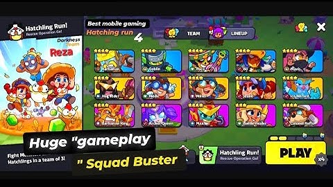 Hatchling Run new Mode "SQUAD BUSTERS"           Gameplay .   ( Best mobile Games )