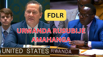 U RWANDAGAJE RDC MURI UN IMBERE YA AMERICA NA FRANCE BARUSHINJE GUFASHA M23