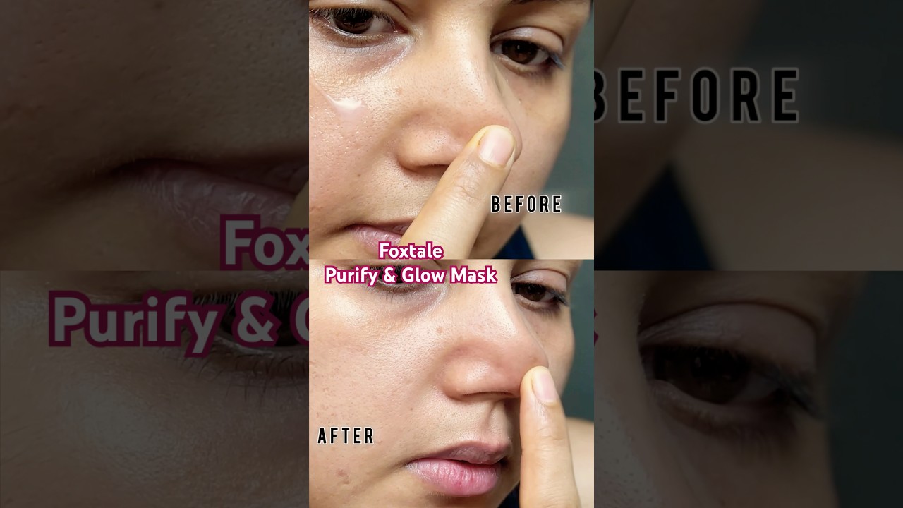 Foxtale The Bright Side Purify & Glow Weekend Mask / Weekday Cleanser 